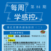 感控知识每周学，我们继续更新了