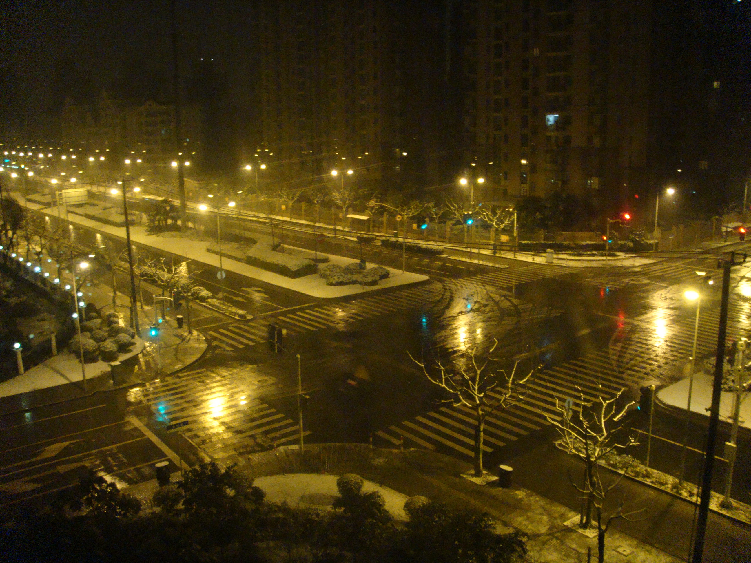 雪后夜景