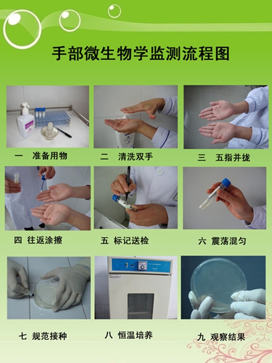 SIFIC每周组照-手部微生物监测流程图-毓秀凌波-20131230.jpg