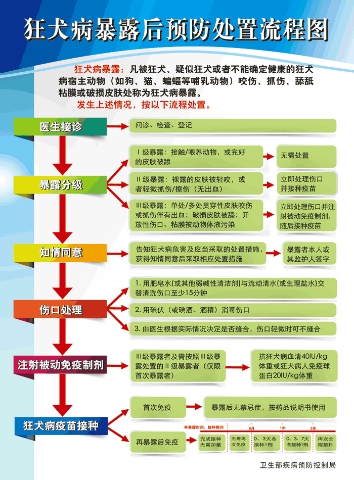 狂犬病暴露后预防处置流程图W020110922482376368361.gif