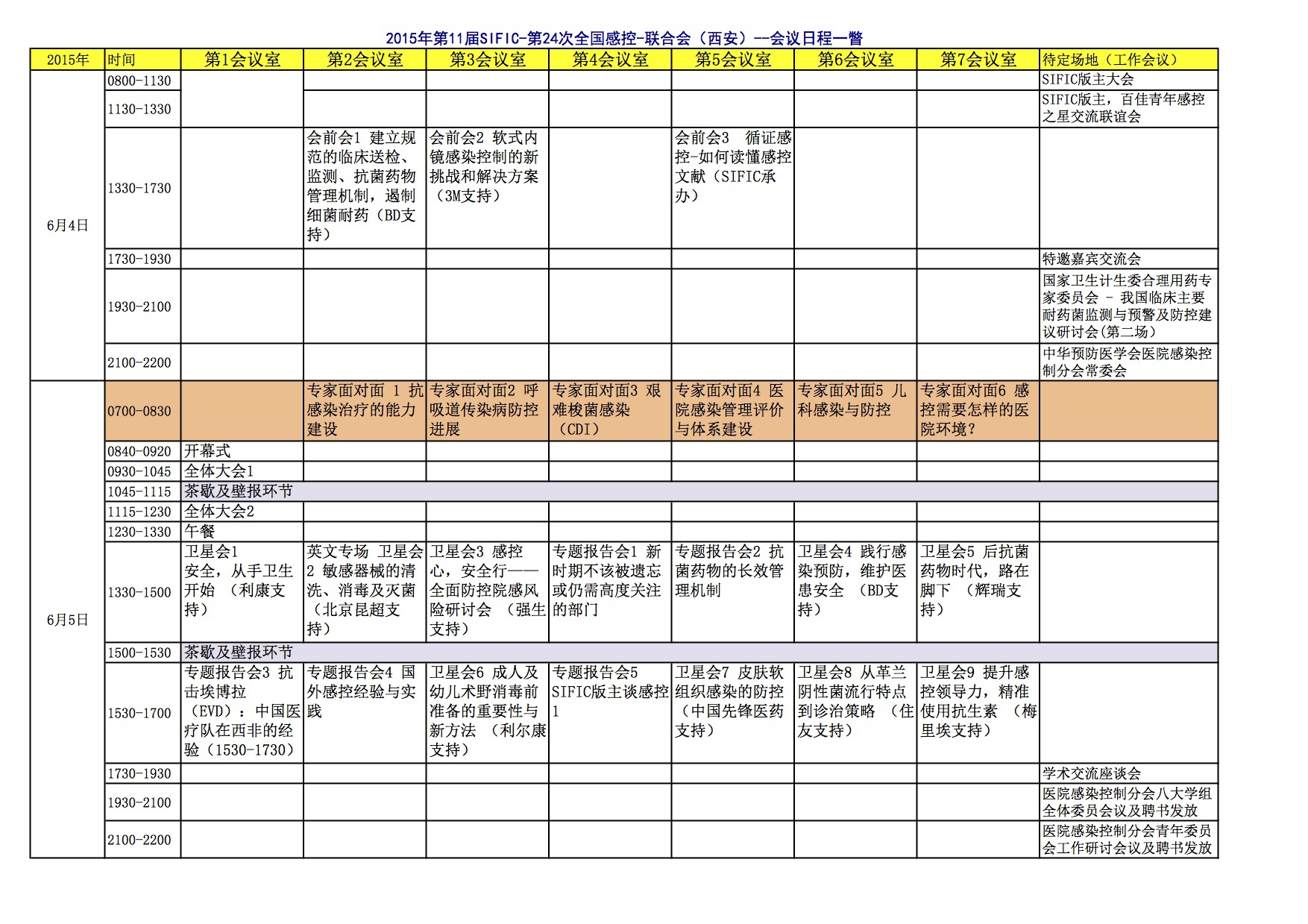 2015年第11届SIFIC-第24次全国感控-联合会(西安)--会议日程一瞥20150514-1.jpg