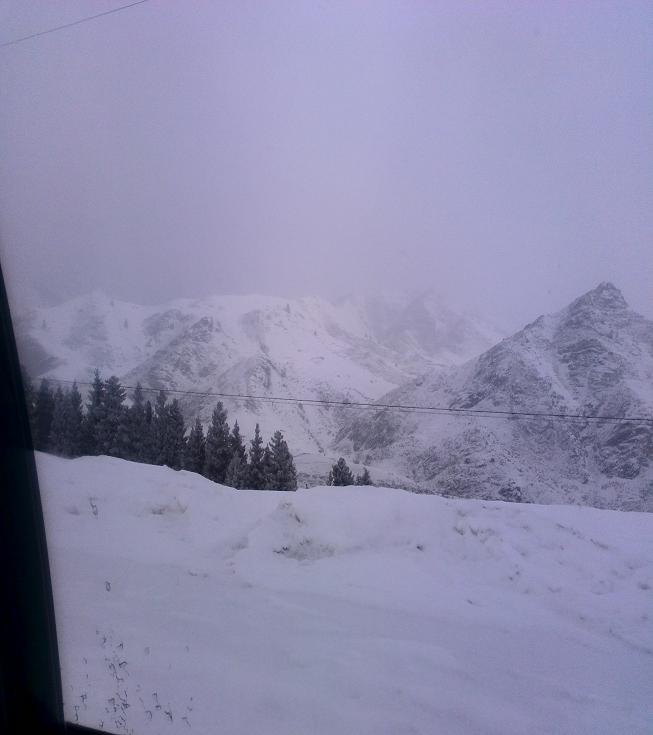 新疆雪景