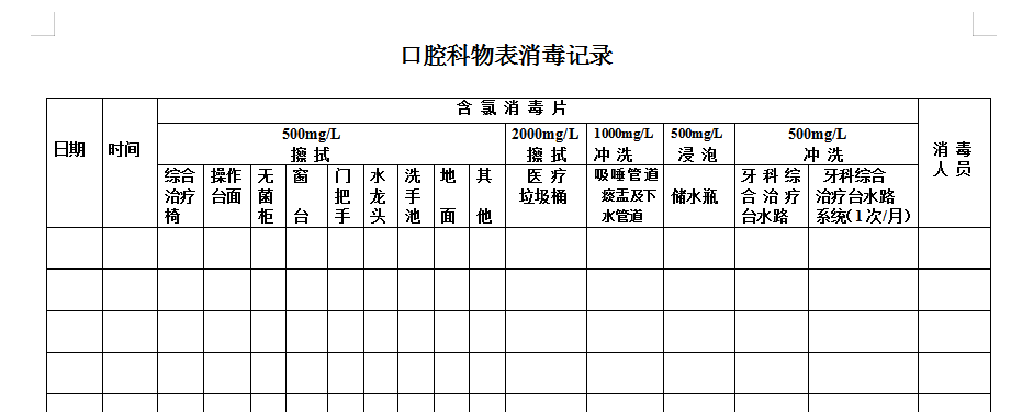 口腔科消毒记录.png