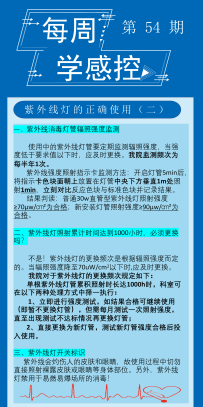 感控知识每周学，我们一起加油