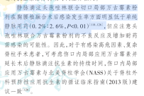 专家共识：脊柱外科手术切口局部加万古霉素粉用于预防切口感染