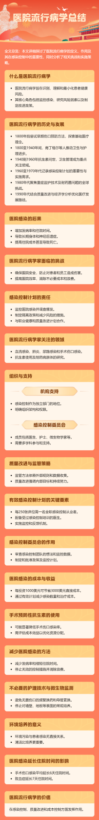 哈佛大学医学院《医院流行病学》课件（SHEA/ CDC/AHA培训课程）