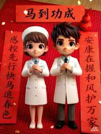 斯斯&菲菲，祝大家马年大吉大利！