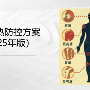 【PPT】登革热防控方案（2025年版）解读
