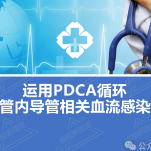 【PPT】运用PDCA循环降低血管导管相关血流感染率